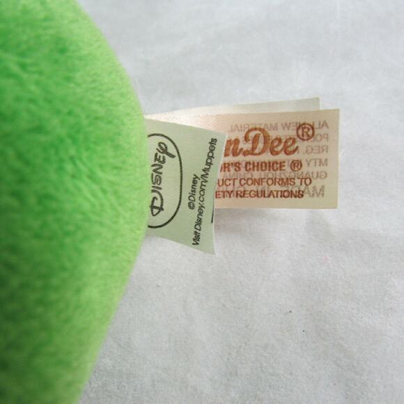 Dan Dee Disney 13" Kermit Santa Christmas Holiday Plush Toy Muppet Sesame Street - Picture 5 of 7